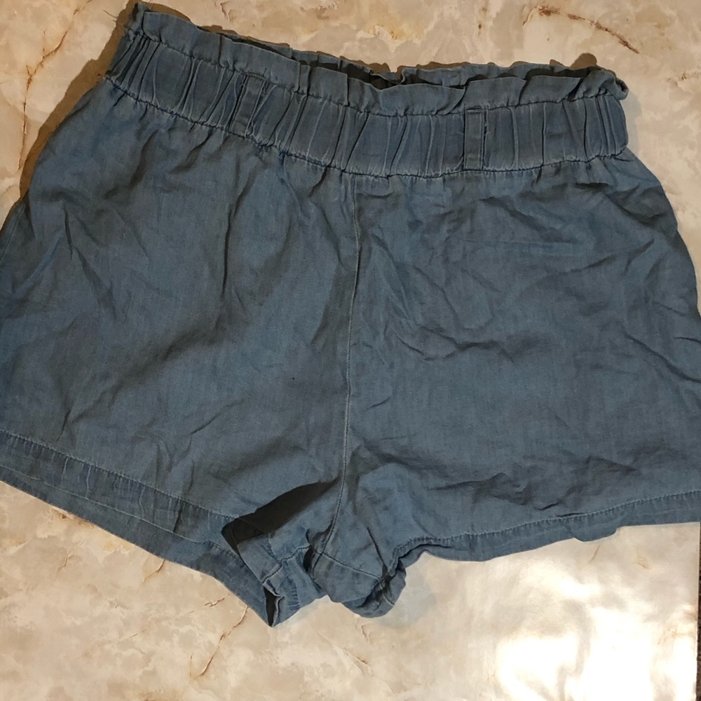 Light blue shorts